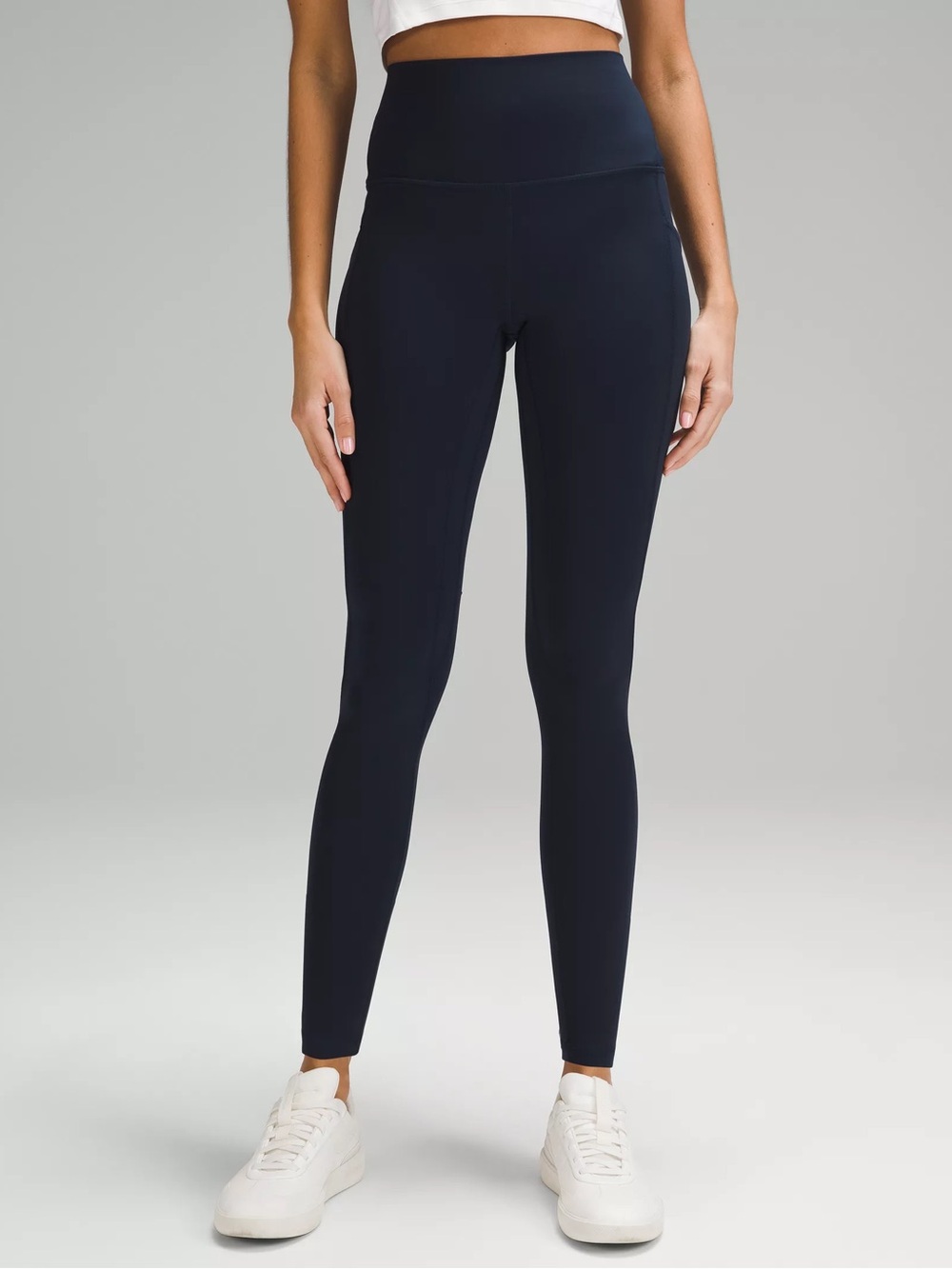 lululemon athletica Align High-Rise with pockets True Navy Leggings size 4